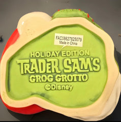 2025 Disney Trader Sam’s Grog Grotto Holiday Santa Zombie Tiki Mug