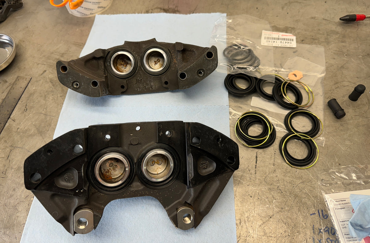 Supra MKIV Front Brake Caliper Rebuild Service