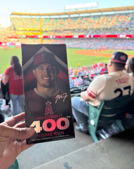 2026 Mike Trout 400 Home Run Bobblehead Anaheim Angels SGA