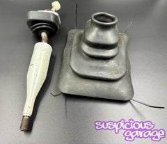 Toyota R154 OEM Shifter and Rubber Boots