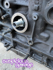 Suspicious Garage Toyota 4AG Oil Cooler Delete Stud
