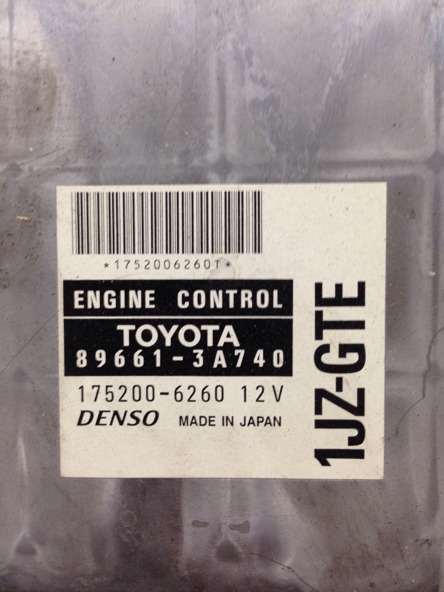 *Used* Toyota Jzx110 1jzgte ecu