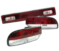 1989-1994 Nissan 240sx Circuit Sports Crystal Clear Rear Tail Lights S13 Hatch