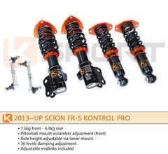 Ksport Kontrol Pro's for Scion FR-S/Subaru BRZ