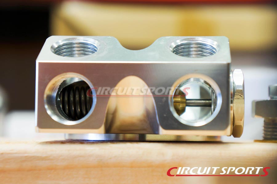 Circuit Sports Thermostatic Oil Cooler Adapter for Toyota 1jz 2jz