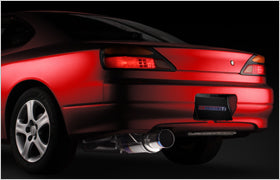 1999-2000 Nissan 240sx Tomei Expreme Titanium Cat-Back Exhaust for S15