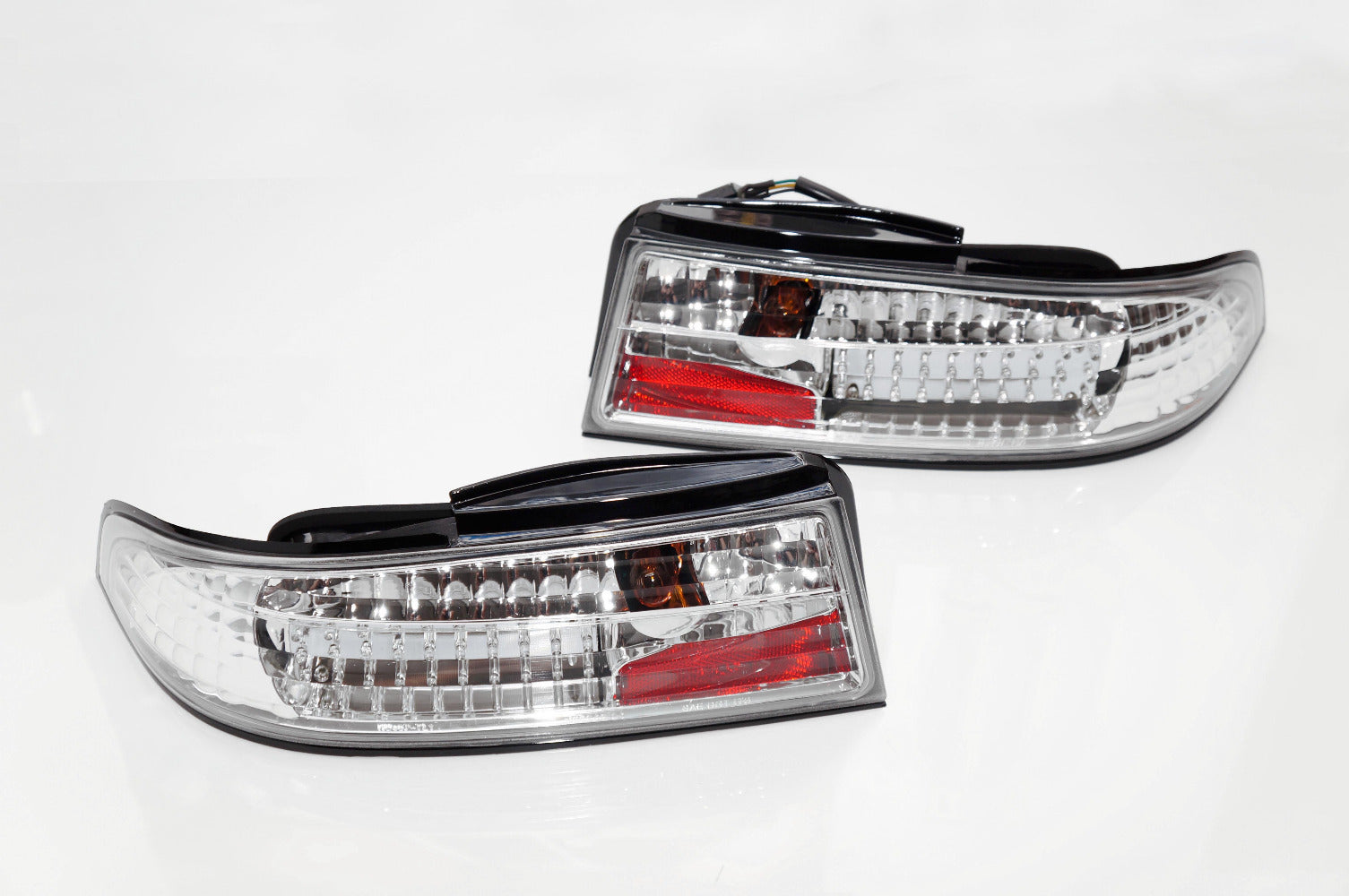 1995-1998 Nissan 240sx Circuit Sports All Clear Rear Tail Lamp Lights for S14