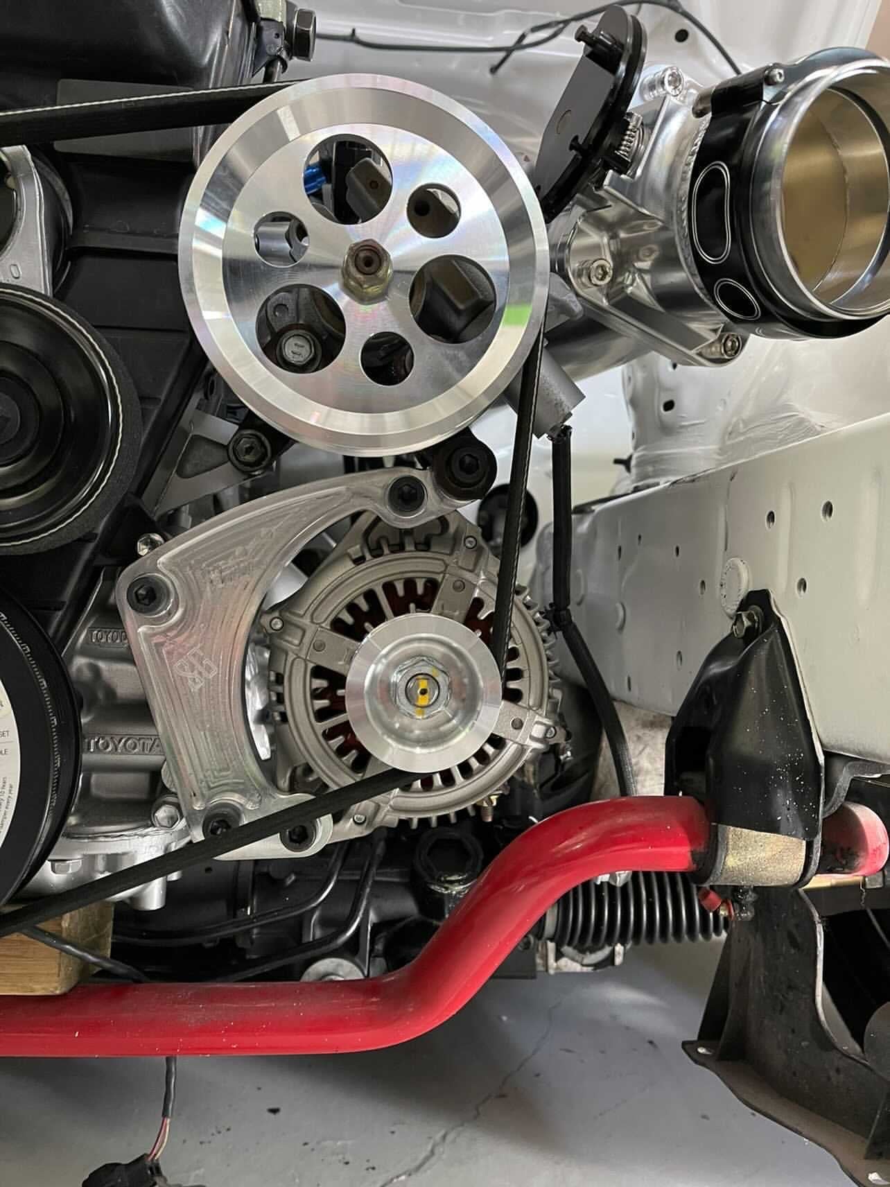 Suspicious Garage 1JZ 2JZ Alternator Relocation Kit