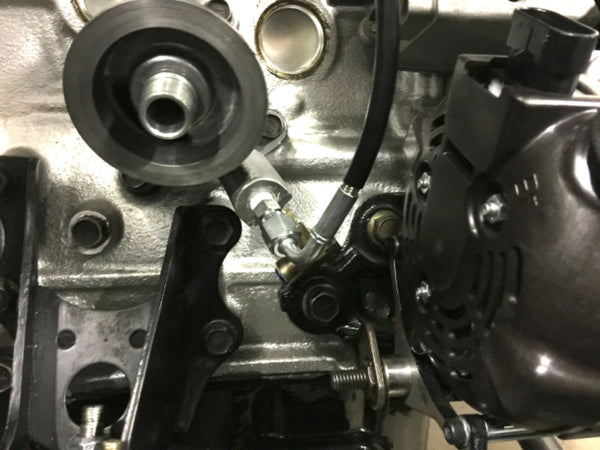 1989-2000 Nissan 240sx Suspicious Garage KA24DET Turbo Feed Line for S